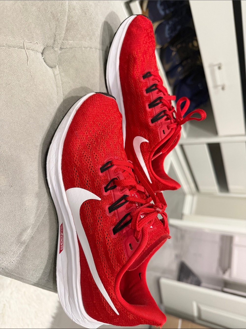 Nike Air Zoom Pegasus 36 Red Running Sneakers